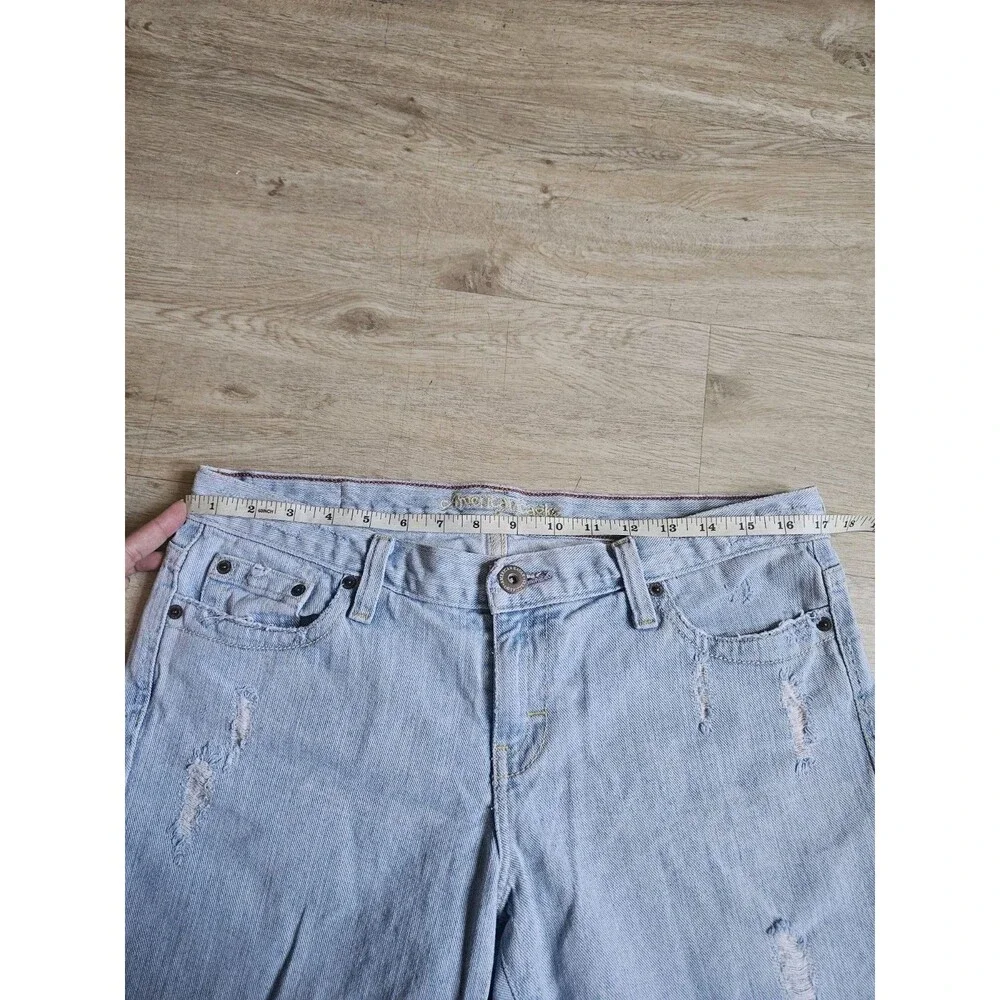 Vintage American Eagle Women Demin Short Size 10 - Picture 3 of 6